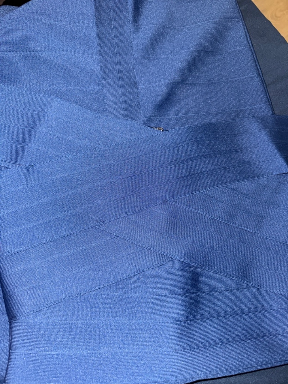 Katie J NYC Navy Blue Bandage Dress